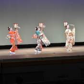 桜川舞、東京にて地唄舞「茶音頭」